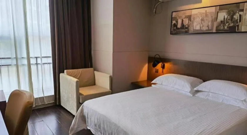 Bed in Jinjiang Inn Select Shanghai Zhangjiang High Tech Park Branch