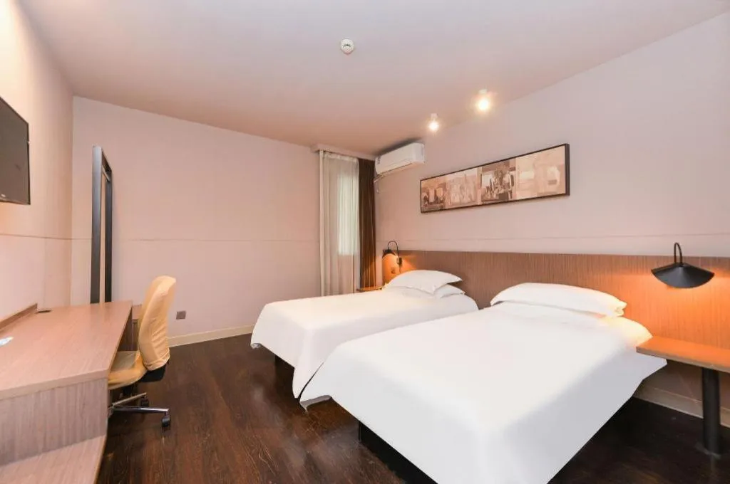 Bed in Jinjiang Inn Select Shanghai Zhangjiang High Tech Park Branch