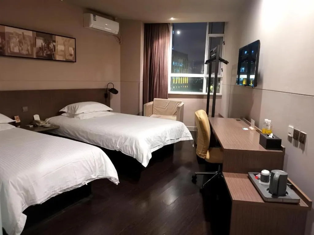 Bed in Jinjiang Inn Select Shanghai Zhangjiang High Tech Park Branch