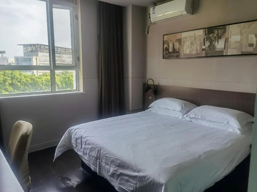 Bed in Jinjiang Inn Select Shanghai Zhangjiang High Tech Park Branch