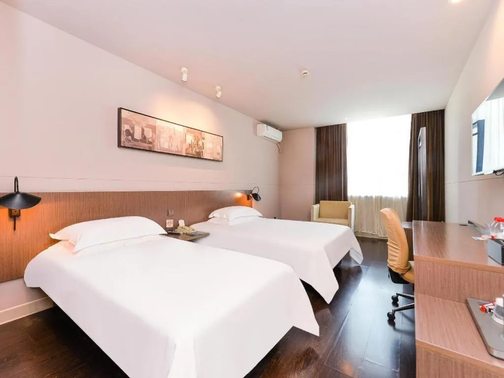 Bed in Jinjiang Inn Select Shanghai Zhangjiang High Tech Park Branch