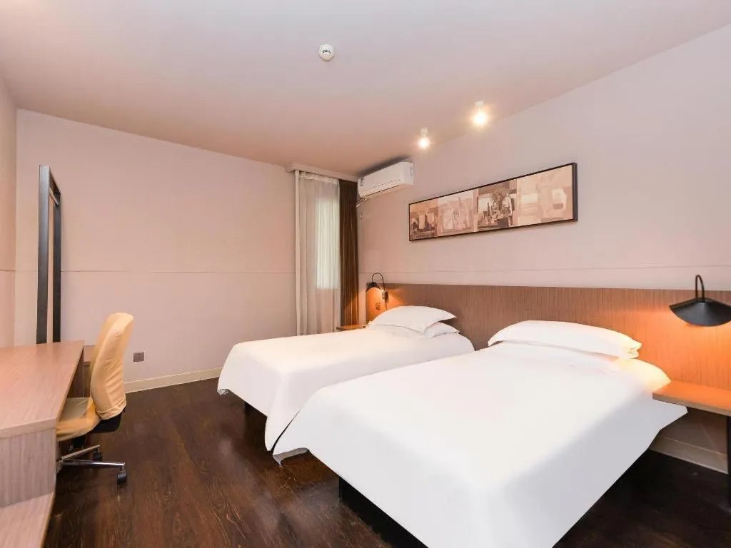 Bed in Jinjiang Inn Select Shanghai Zhangjiang High Tech Park Branch