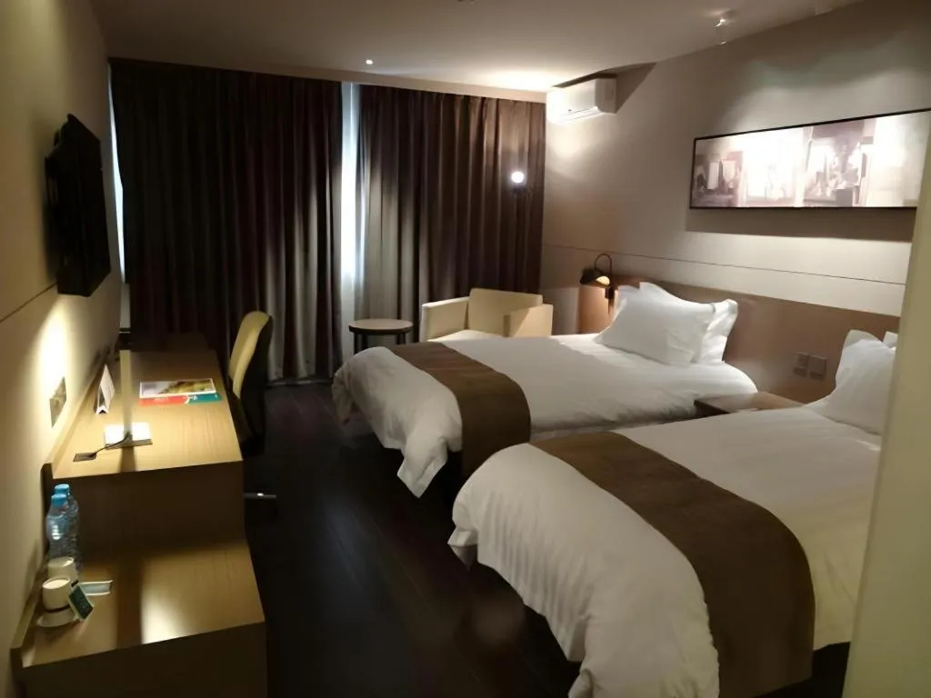 Bed in Jinjiang Inn Select Shanghai Zhangjiang High Tech Park Branch