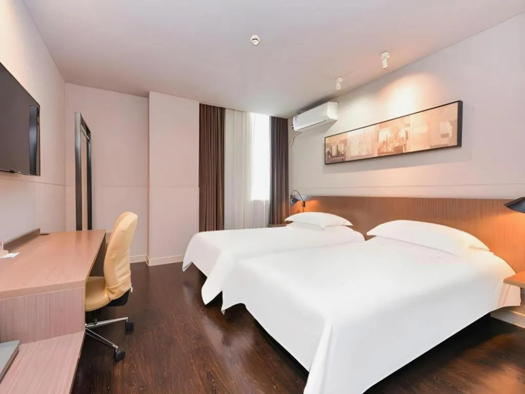 Bed in Jinjiang Inn Select Shanghai Zhangjiang High Tech Park Branch