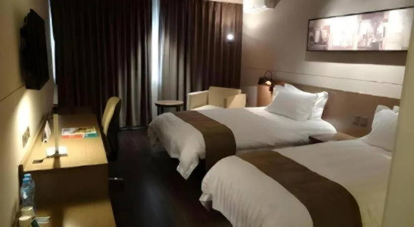Bed in Jinjiang Inn Select Shanghai Zhangjiang High Tech Park Branch