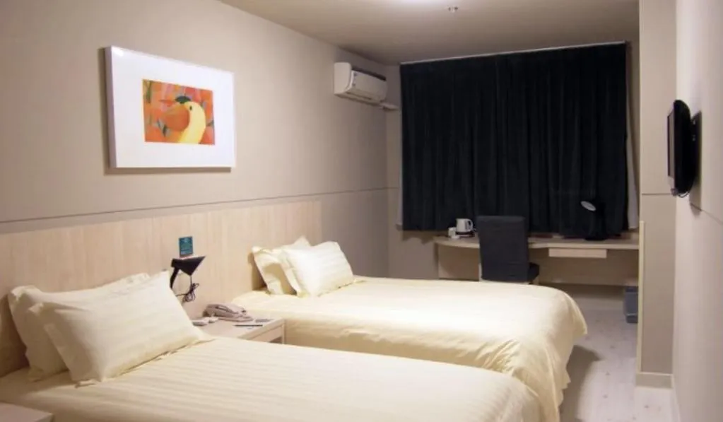 Bed in Jinjiang Inn Suqian Xiangwang Hometown Xingfu South Road