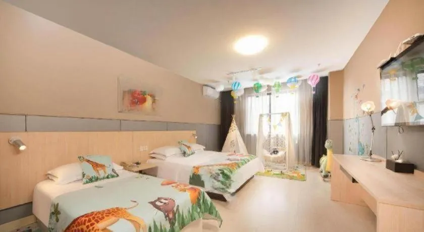 Bed in Jinjiang Inn Suqian Xiangwang Hometown Xingfu South Road