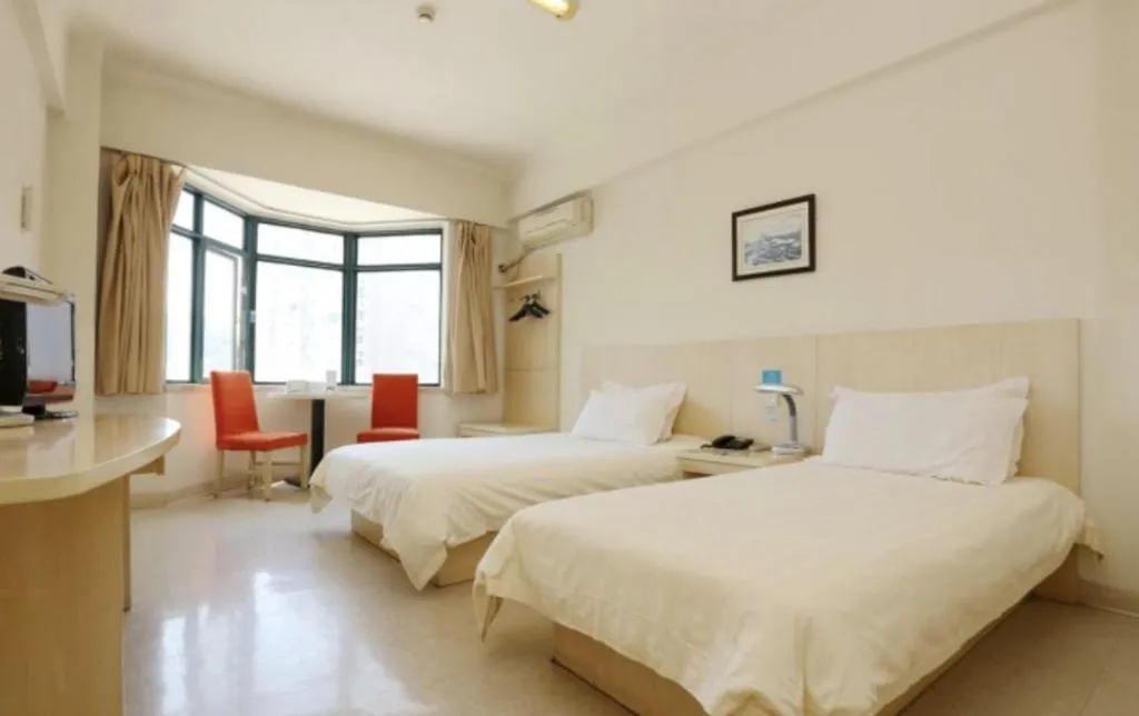 Bed in Jinjiang Inn Suqian Xiangwang Hometown Xingfu South Road