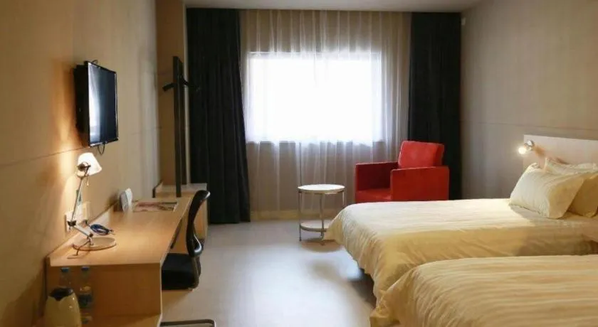 Bed in Jinjiang Inn Suqian Xiangwang Hometown Xingfu South Road