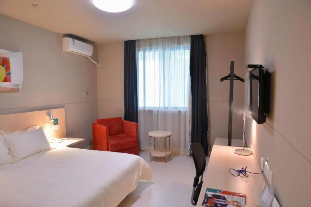 Bed in Jinjiang Inn Suqian Xiangwang Hometown Xingfu South Road