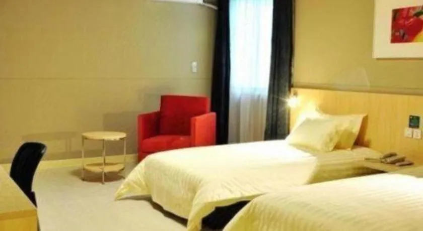 Bed in Jinjiang Inn Suqian Xiangwang Hometown Xingfu South Road