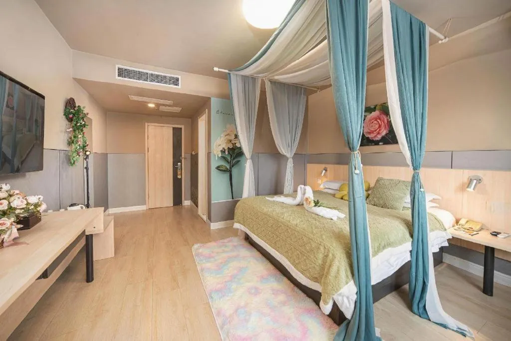 Bed in Jinjiang Inn Suqian Xiangwang Hometown Xingfu South Road