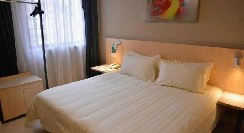 Bed in Jinjiang Inn Suqian Xiangwang Hometown Xingfu South Road