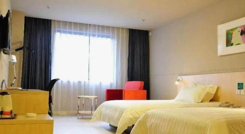 Bed in Jinjiang Inn Suqian Xiangwang Hometown Xingfu South Road