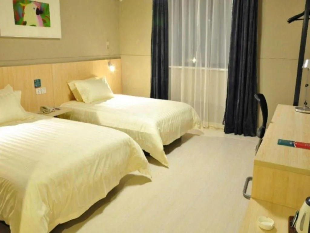 Bed in Jinjiang Inn Suqian Xiangwang Hometown Xingfu South Road