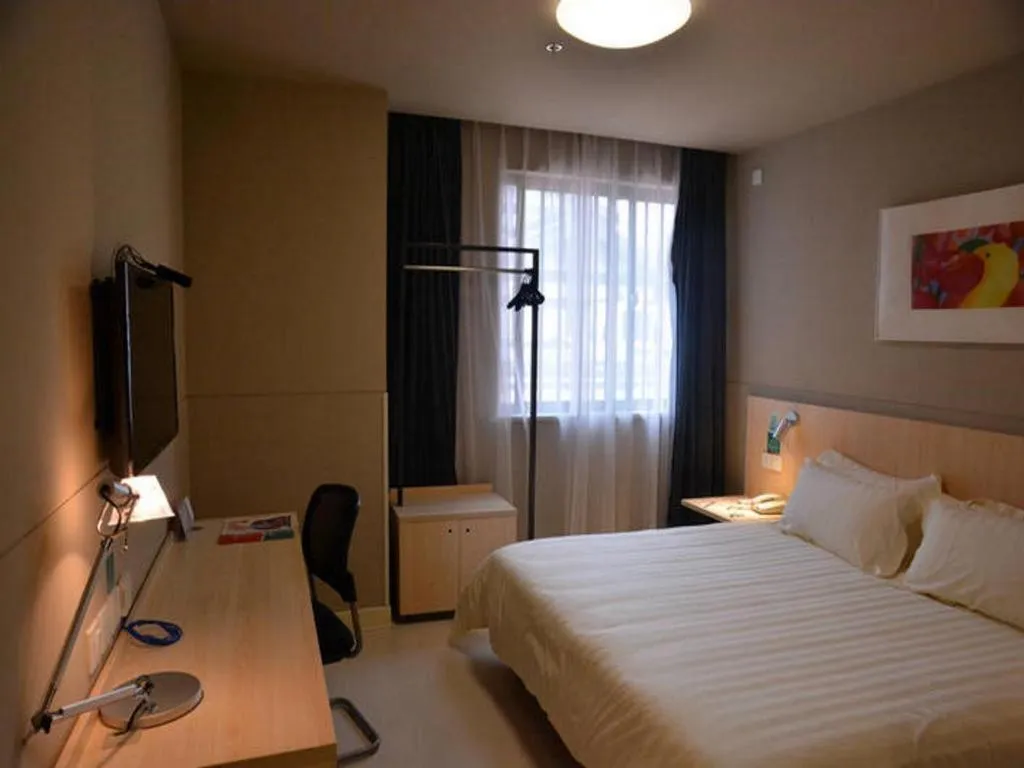 Bed in Jinjiang Inn Suqian Xiangwang Hometown Xingfu South Road