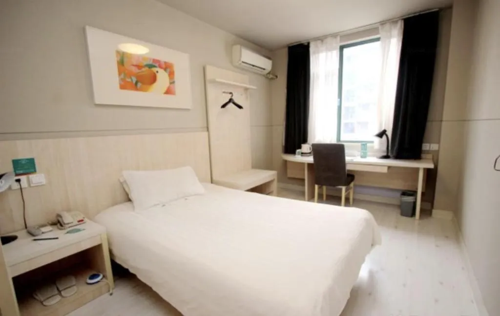 Bed in Jinjiang Inn Suqian Xiangwang Hometown Xingfu South Road