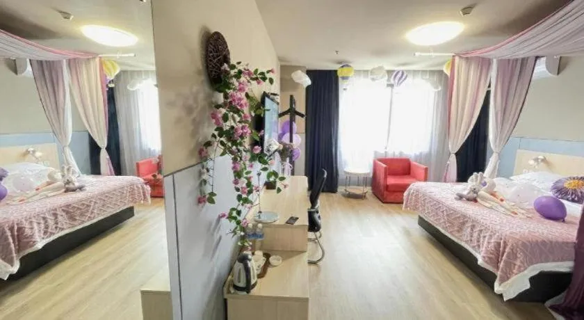 Bed in Jinjiang Inn Suqian Xiangwang Hometown Xingfu South Road