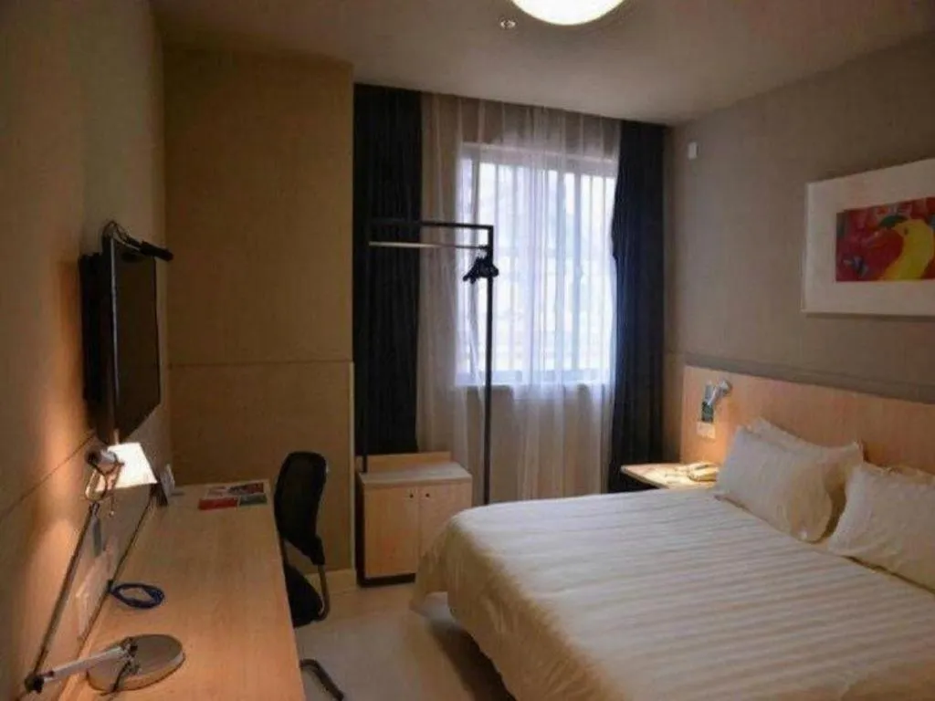 Bed in Jinjiang Inn Suqian Xiangwang Hometown Xingfu South Road