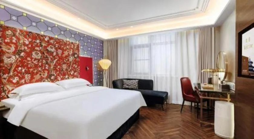 Bed in Metropolo Hotel Hefei Baohe Wandabao Park Metro Station