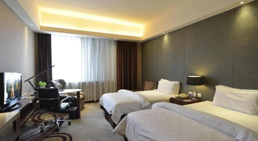 Bed in Metropolo Hotel Hefei Baohe Wandabao Park Metro Station