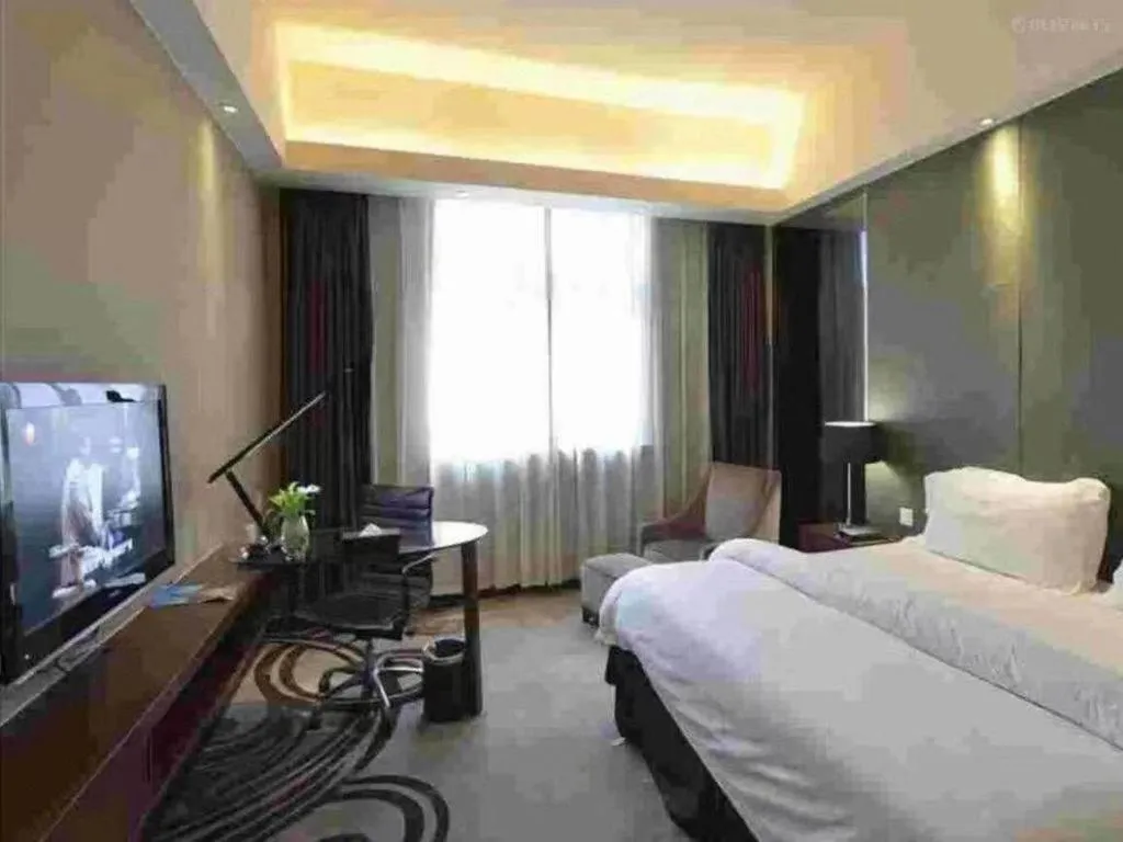 Bed in Metropolo Hotel Hefei Baohe Wandabao Park Metro Station