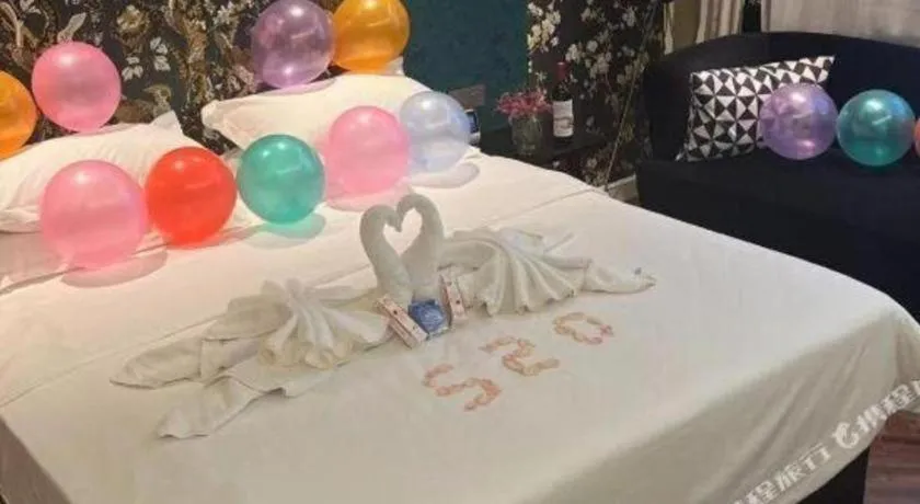 Bed in Metropolo Hotel Hefei Baohe Wandabao Park Metro Station