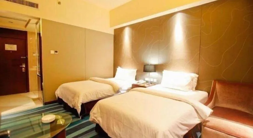 Bed in Metropolo Hotel Hefei Baohe Wandabao Park Metro Station