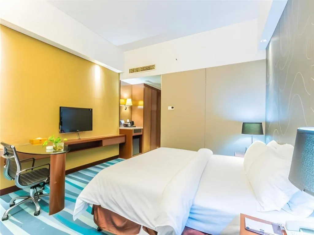 Bed in Jinjiang Metropolo Shaoxing Keqiao Wanda Plaza