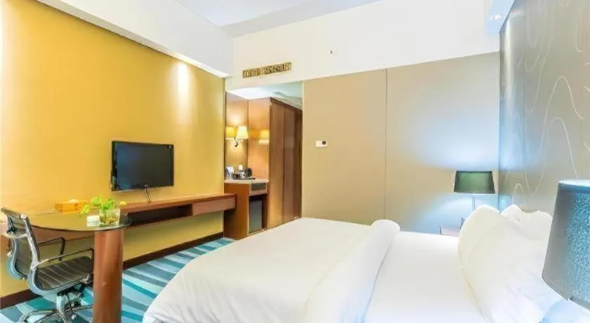 Bed in Jinjiang Metropolo Shaoxing Keqiao Wanda Plaza