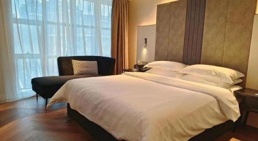 Bed in Jinjiang Metropolo Shaoxing Keqiao Wanda Plaza