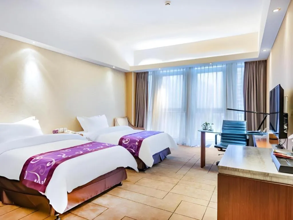 Bed in Jinjiang Metropolo Shaoxing Keqiao Wanda Plaza
