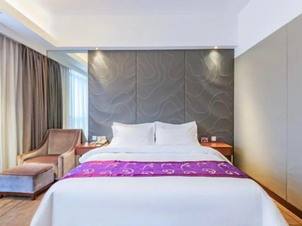 Bed in Jinjiang Metropolo Shaoxing Keqiao Wanda Plaza