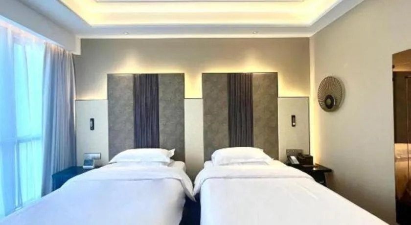Bed in Jinjiang Metropolo Shaoxing Keqiao Wanda Plaza
