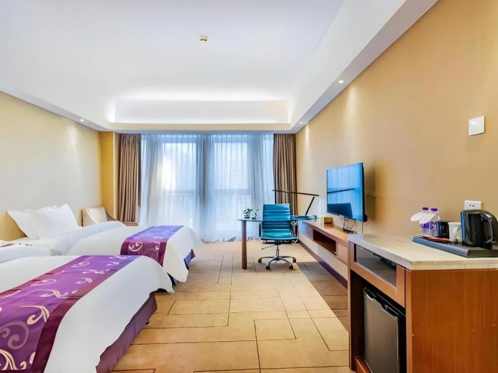 Bed in Jinjiang Metropolo Shaoxing Keqiao Wanda Plaza