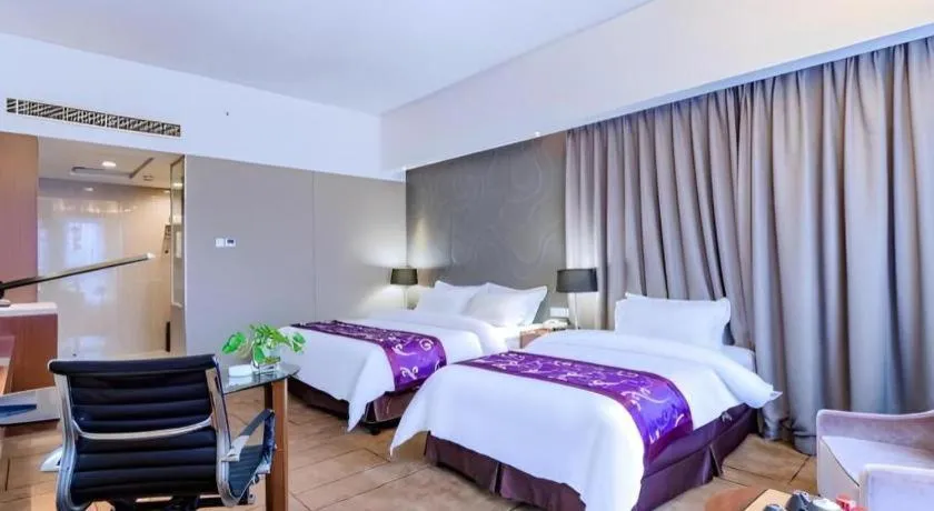 Bed in Jinjiang Metropolo Shaoxing Keqiao Wanda Plaza