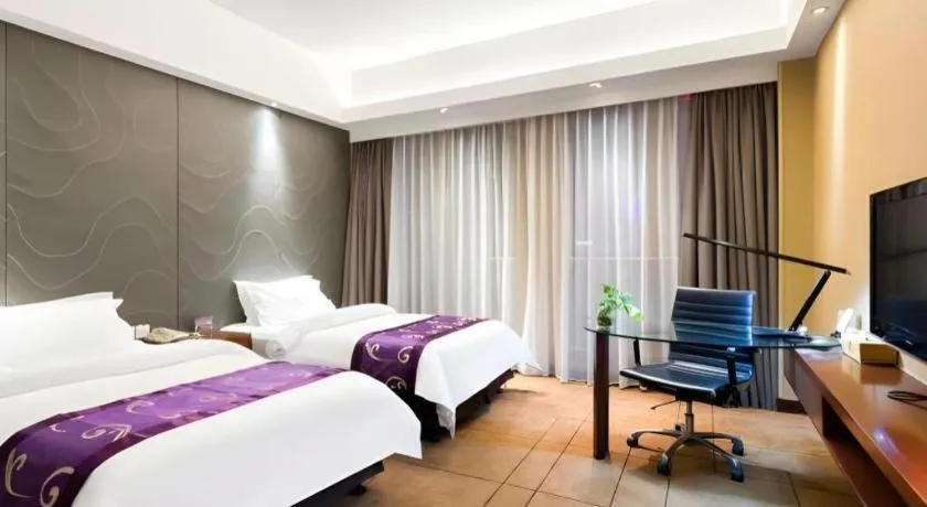 Bed in Jinjiang Metropolo Shaoxing Keqiao Wanda Plaza