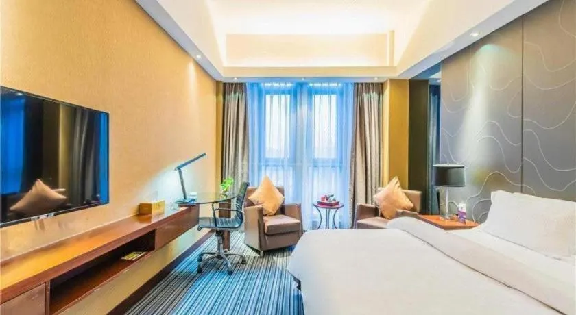 Bed in Jinjiang Metropolo Shaoxing Keqiao Wanda Plaza