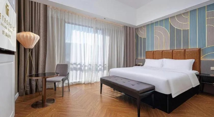 Bed in Jinjiang Metropolo Hotel - Ningde Wanda Plaza