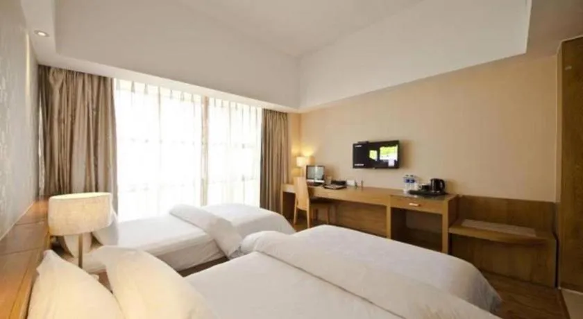 Bed in Jinjiang Metropolo Hotel - Ningde Wanda Plaza