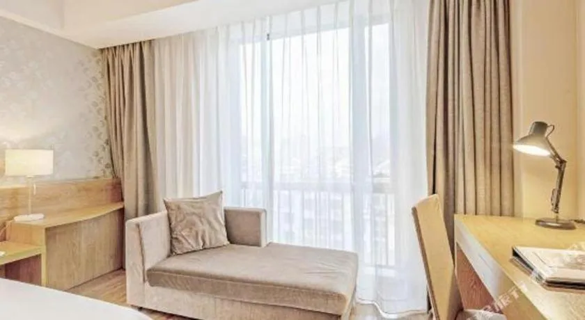 Bed in Jinjiang Metropolo Hotel - Ningde Wanda Plaza