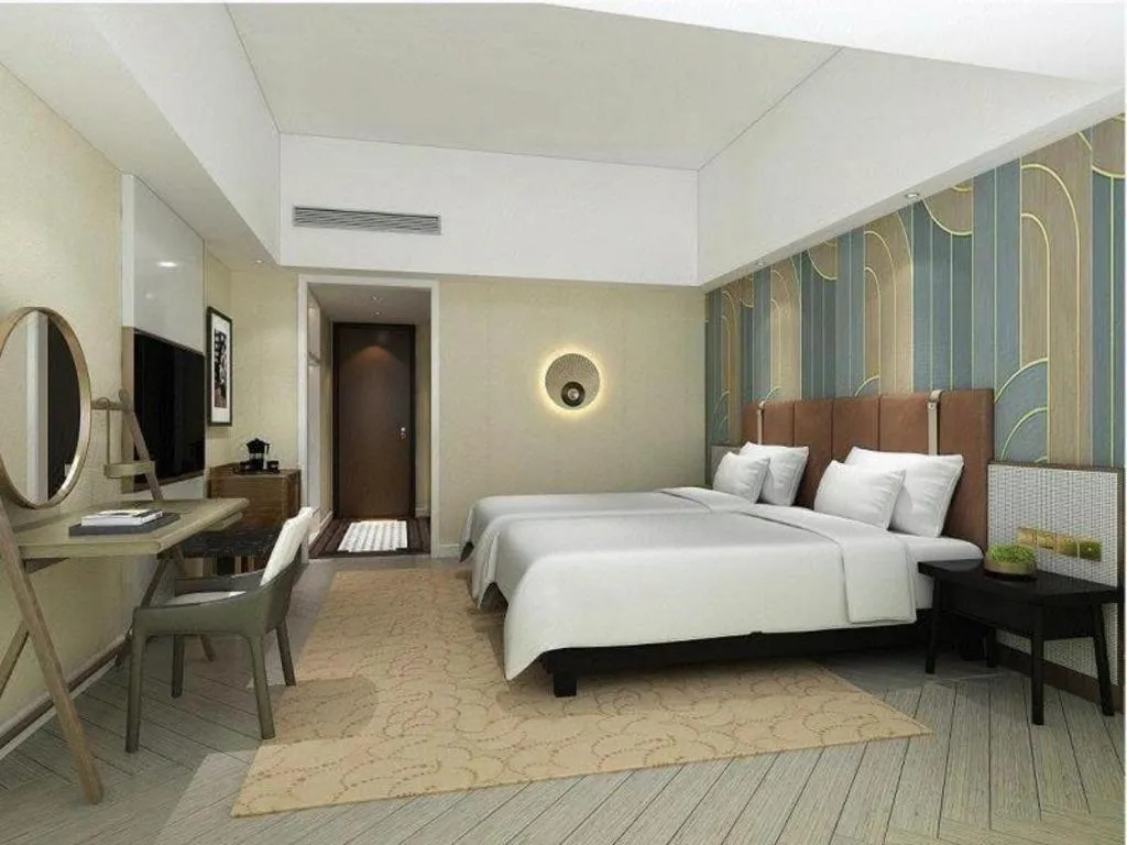 Bed in Jinjiang Metropolo Hotel - Ningde Wanda Plaza