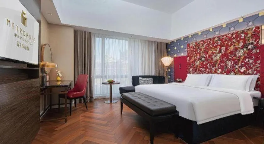 Bed in Jinjiang Metropolo Hotel - Ningde Wanda Plaza