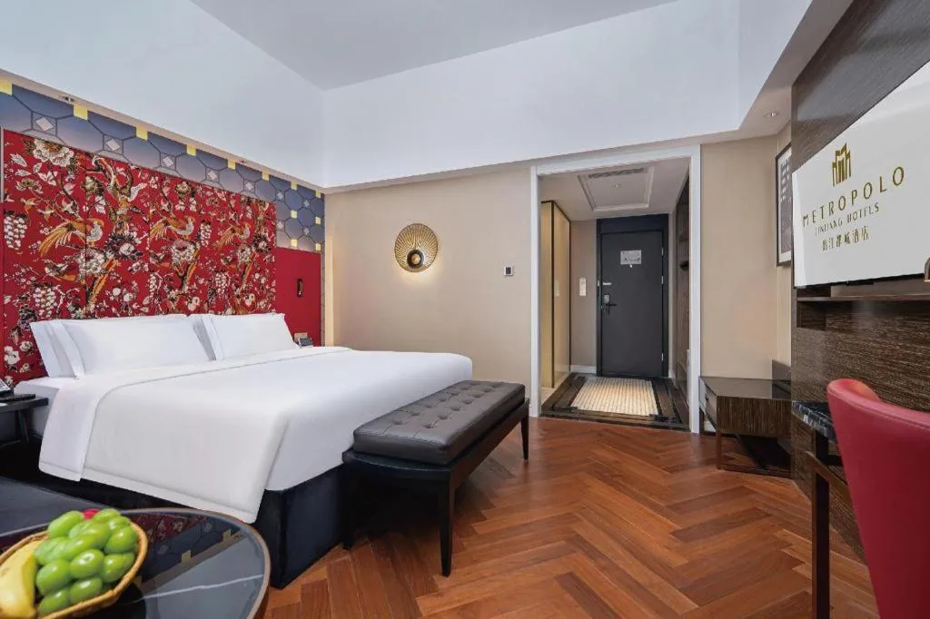 Bed in Jinjiang Metropolo Hotel - Ningde Wanda Plaza