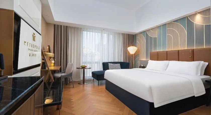 Bed in Jinjiang Metropolo Hotel - Ningde Wanda Plaza