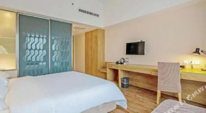 Bed in Jinjiang Metropolo Hotel - Ningde Wanda Plaza