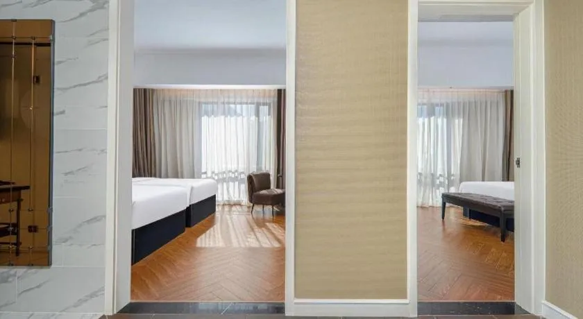 Bed in Jinjiang Metropolo Hotel - Ningde Wanda Plaza