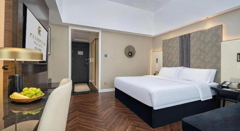 Bed in Jinjiang Metropolo Hotel - Ningde Wanda Plaza