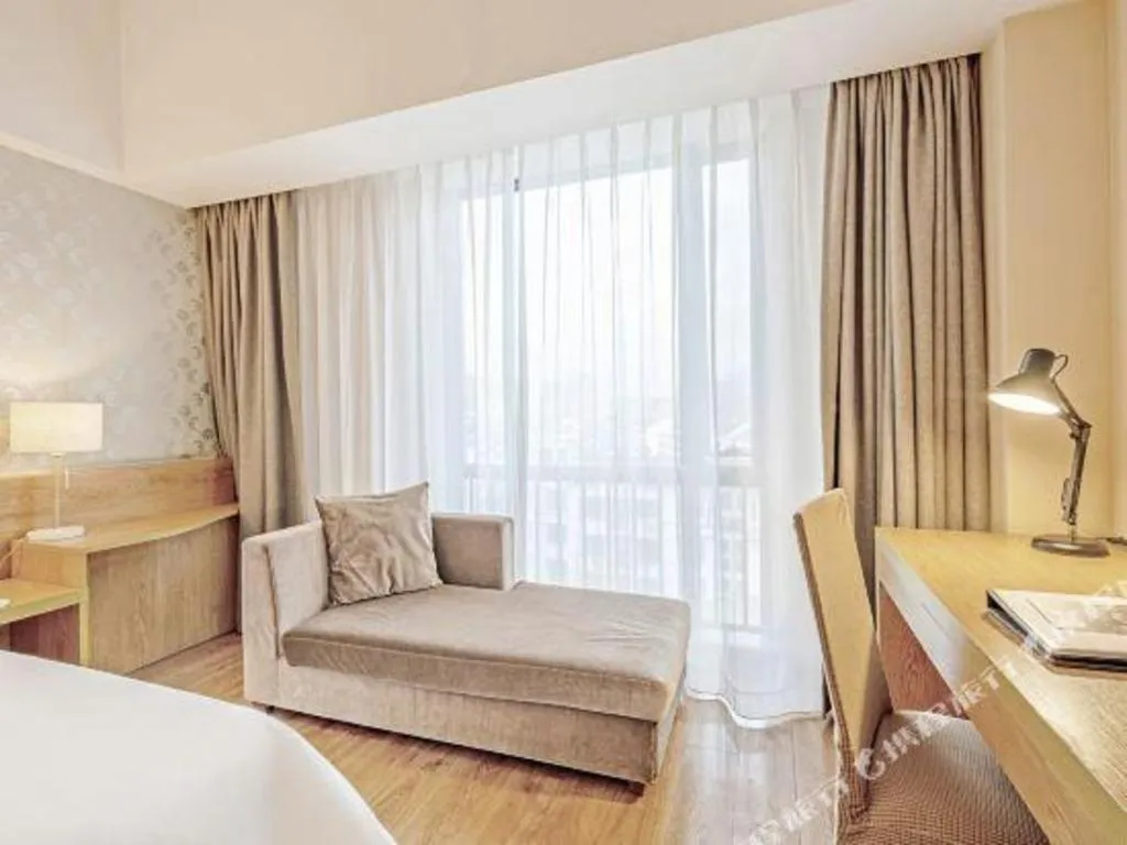 Bed in Jinjiang Metropolo Hotel - Ningde Wanda Plaza