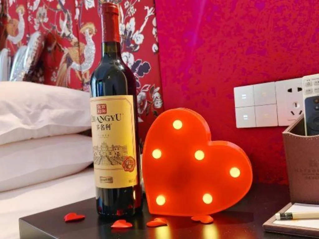 Bed in Jinjiang Metropolo Hotel - Ningde Wanda Plaza